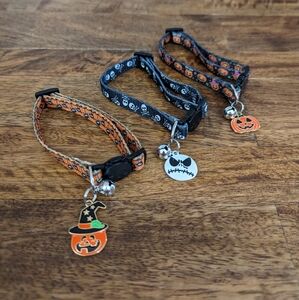 *NWOT* Spooky Season Kitten/Cat Collar Bundle